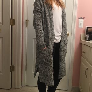 Long & Gray cardigan